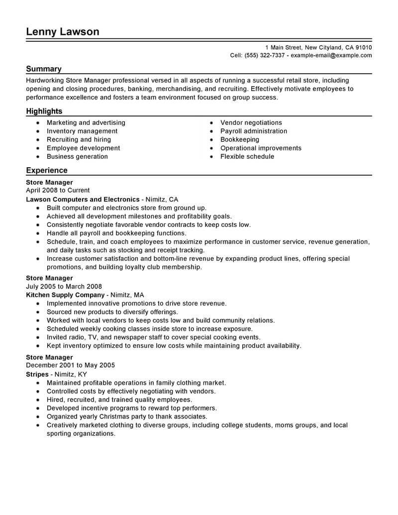 Sample Skills for Retail Management On Resume How to Make A Retail Manager Resume Examples with No Experience … Sample Skills for Retail Management On Resume How to Make A Retail Manager Resume Examples with No Experience …