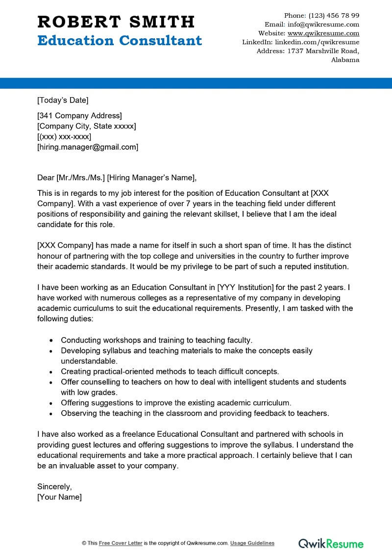 School Principal Resume Cover Letter Sample School Principal Cover Letter Examples – Qwikresume