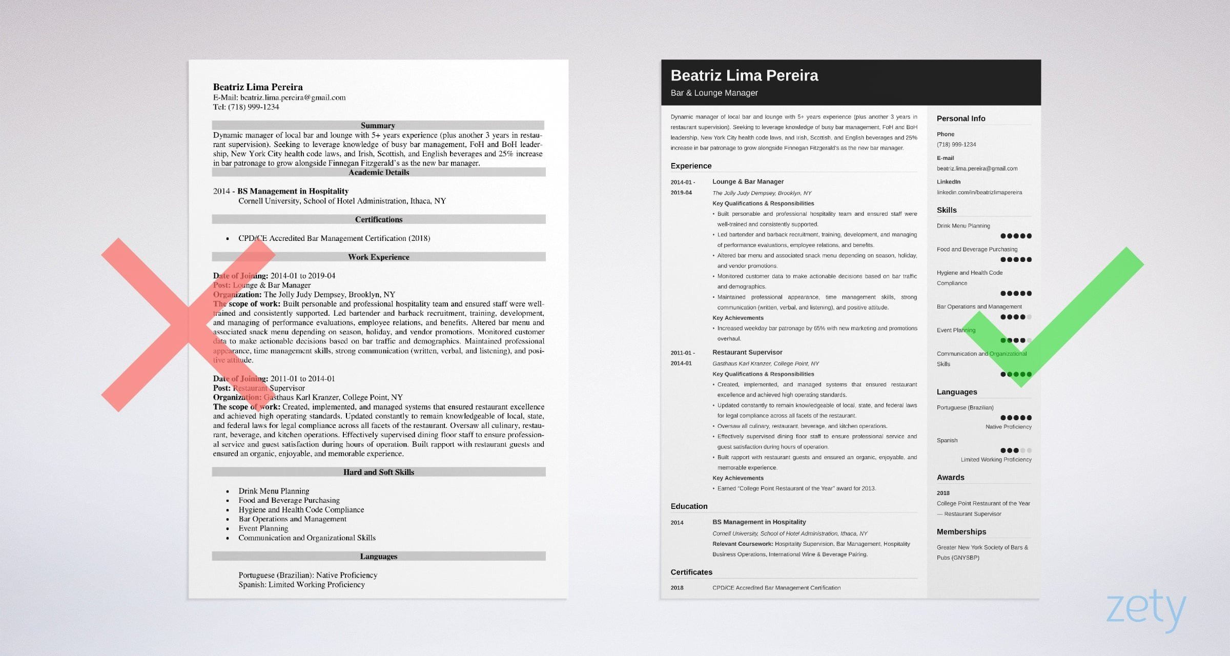 Bar Manager Job Description Sample Resume Bar Manager Resume: Sample & Complete Guide [20lancarrezekiq Tips]