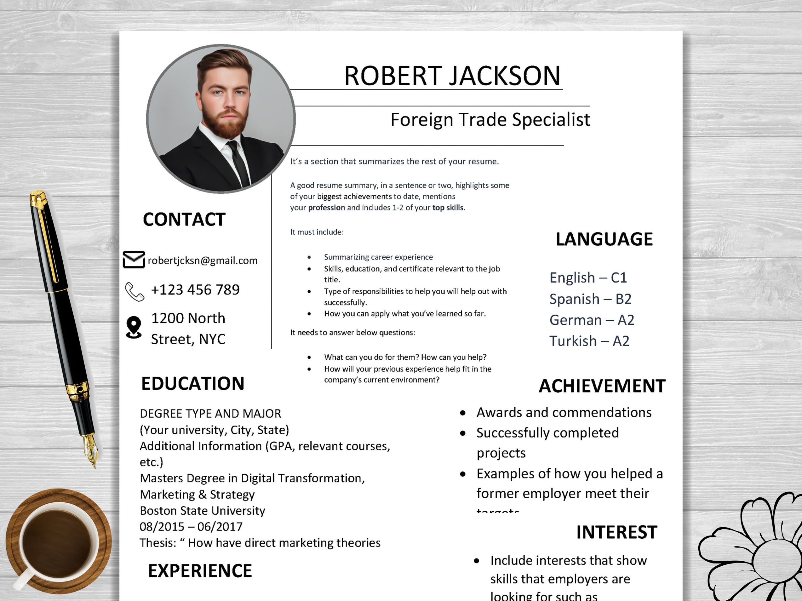 Chronological Resume Sample 2023 for ats Chronological Cv – Etsy.de Chronological Resume Sample 2023 for ats Chronological Cv – Etsy.de