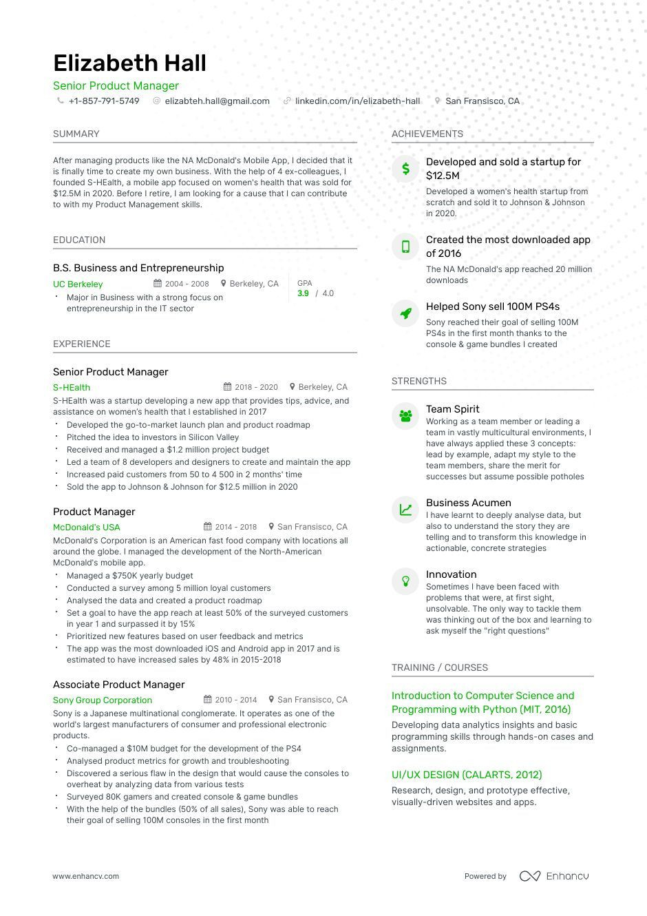 Entry Level Product Analyst Resume Sample Product Manager Resume Examples & Guide for 2022 (layout, Skills …