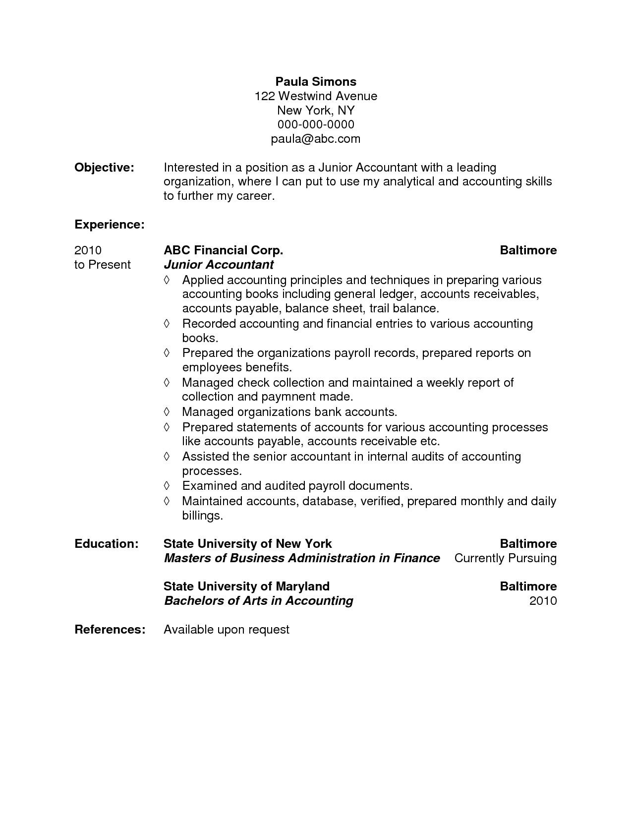 Ojt Resume Sample for Accounting Student Resume Objective Examples Student Ojt Resume Sample for Accounting Student Resume Objective Examples Student