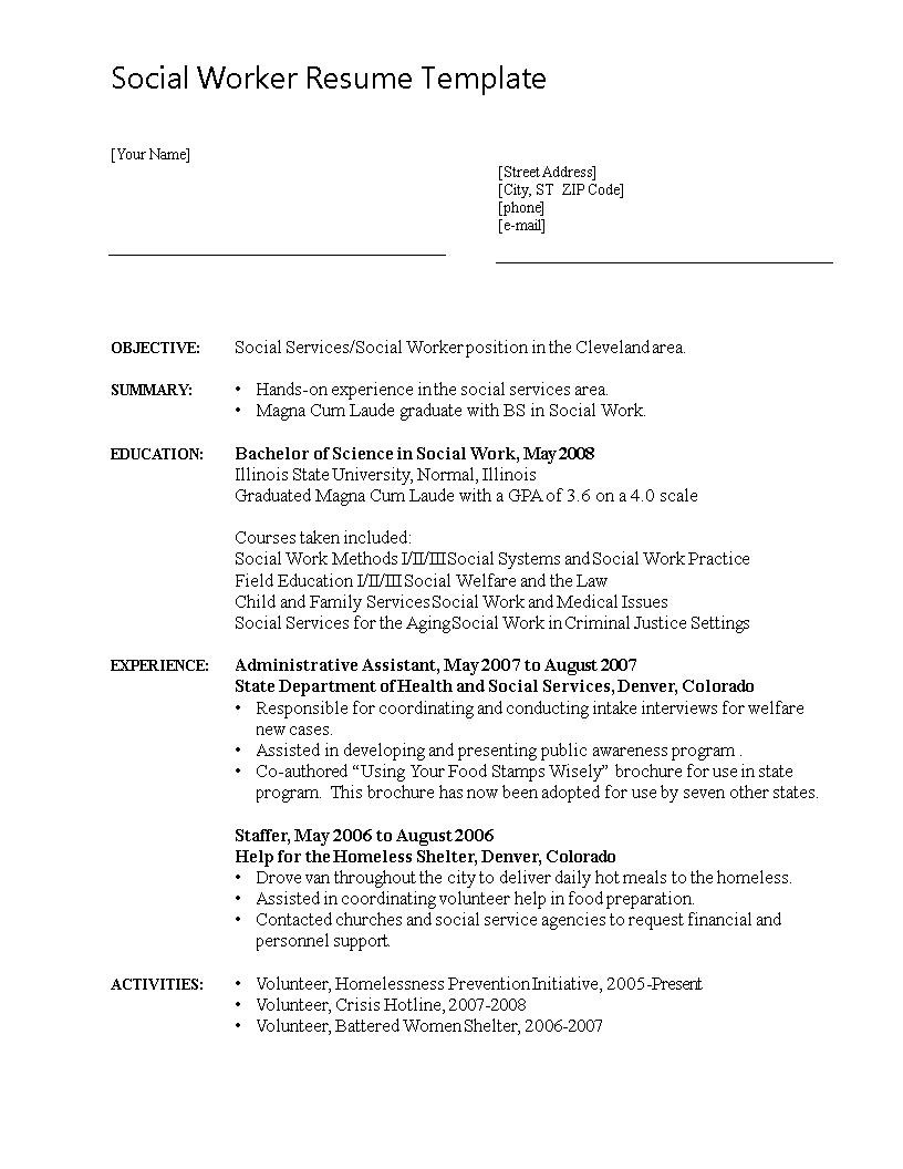 Recent Gradute Resume Samples for social Workers 14 Best social Worker Resume Sample Templates – Wisestep Recent Gradute Resume Samples for social Workers 14 Best social Worker Resume Sample Templates – Wisestep