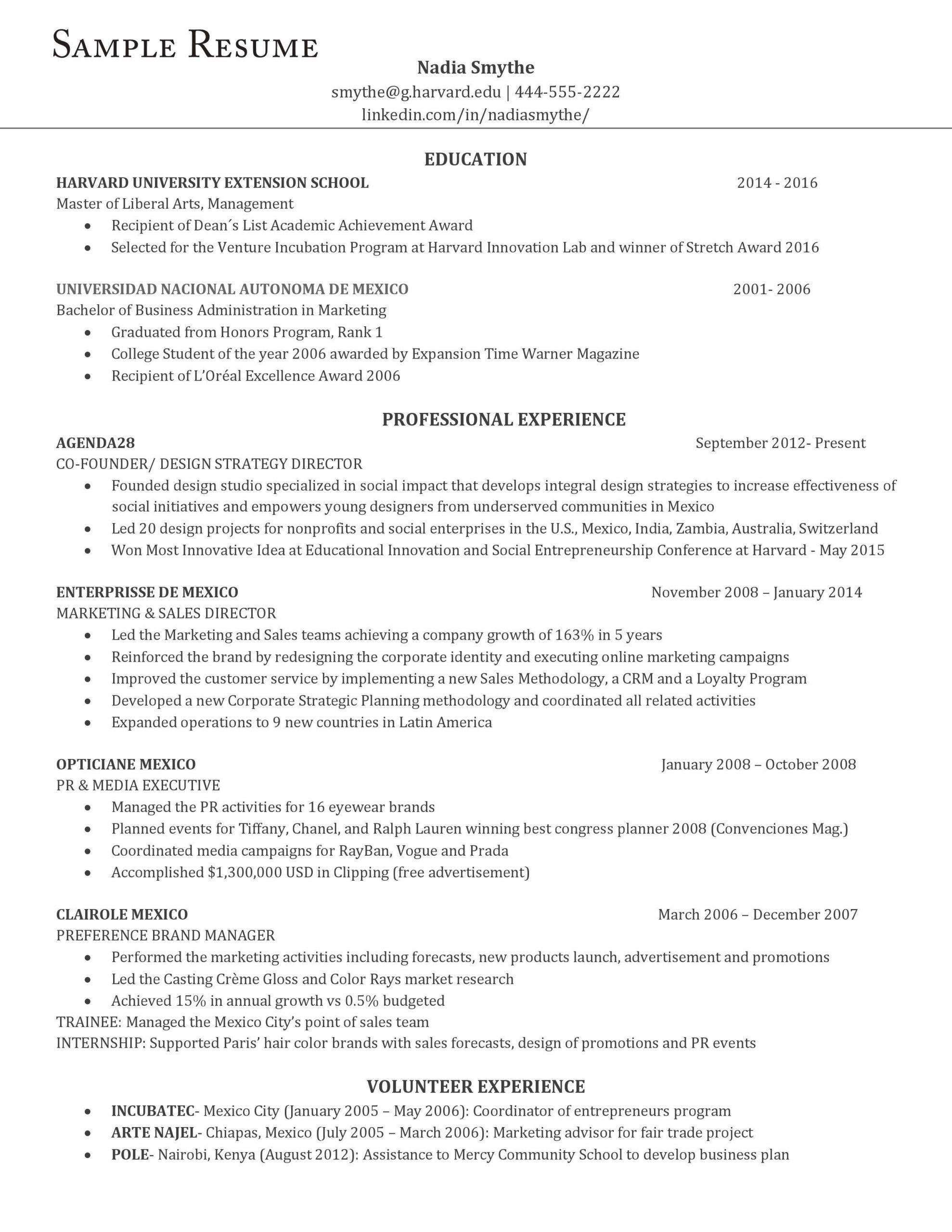 Resume for Masters Application Sample Harvard Vasudha Chandak On Twitter: “here’s An Example Of the Perfect …