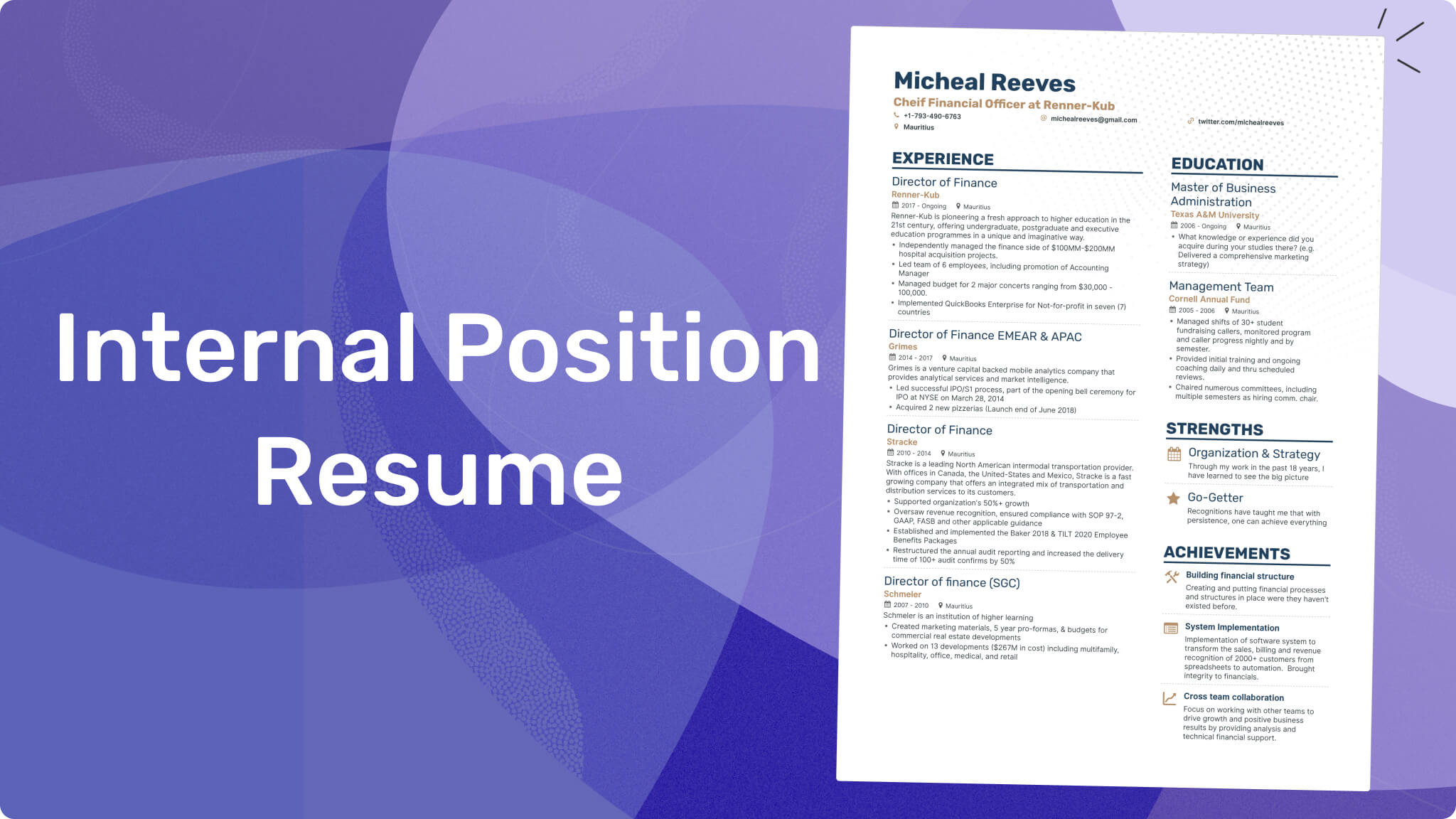Resume for Moving Up In the Same Company Sample Resume for Internal Position â How to Make One