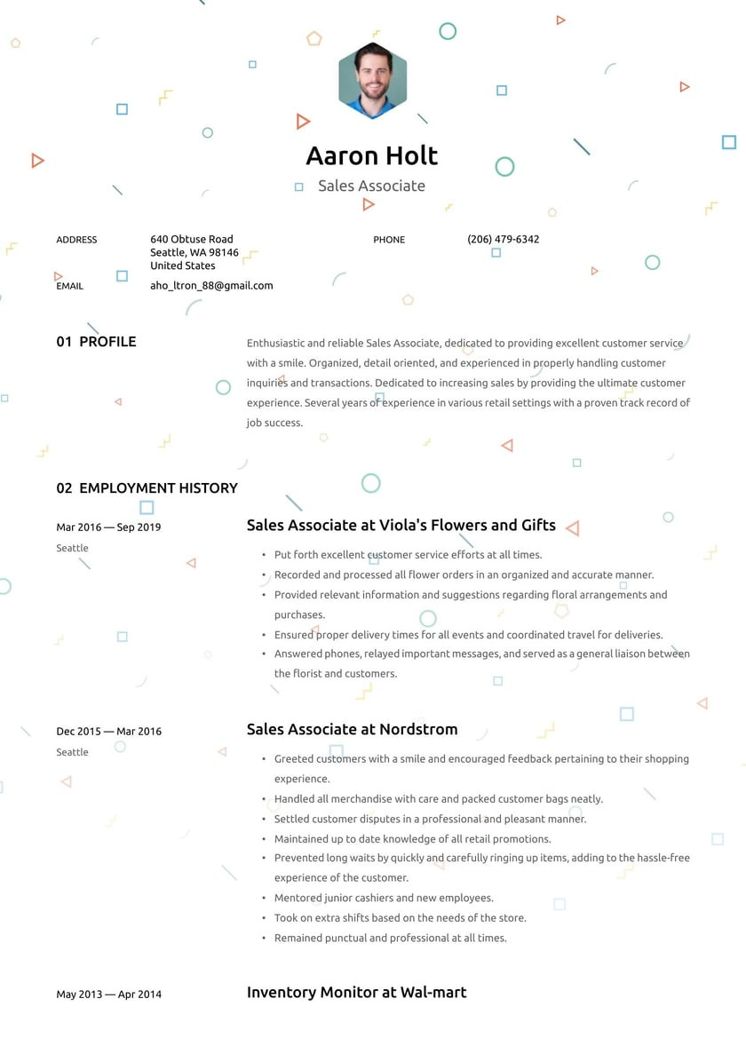 Resume Samples for Clothing Sales associate Sales associate Resume Examples & Writing Tips 2022 (free Guide)