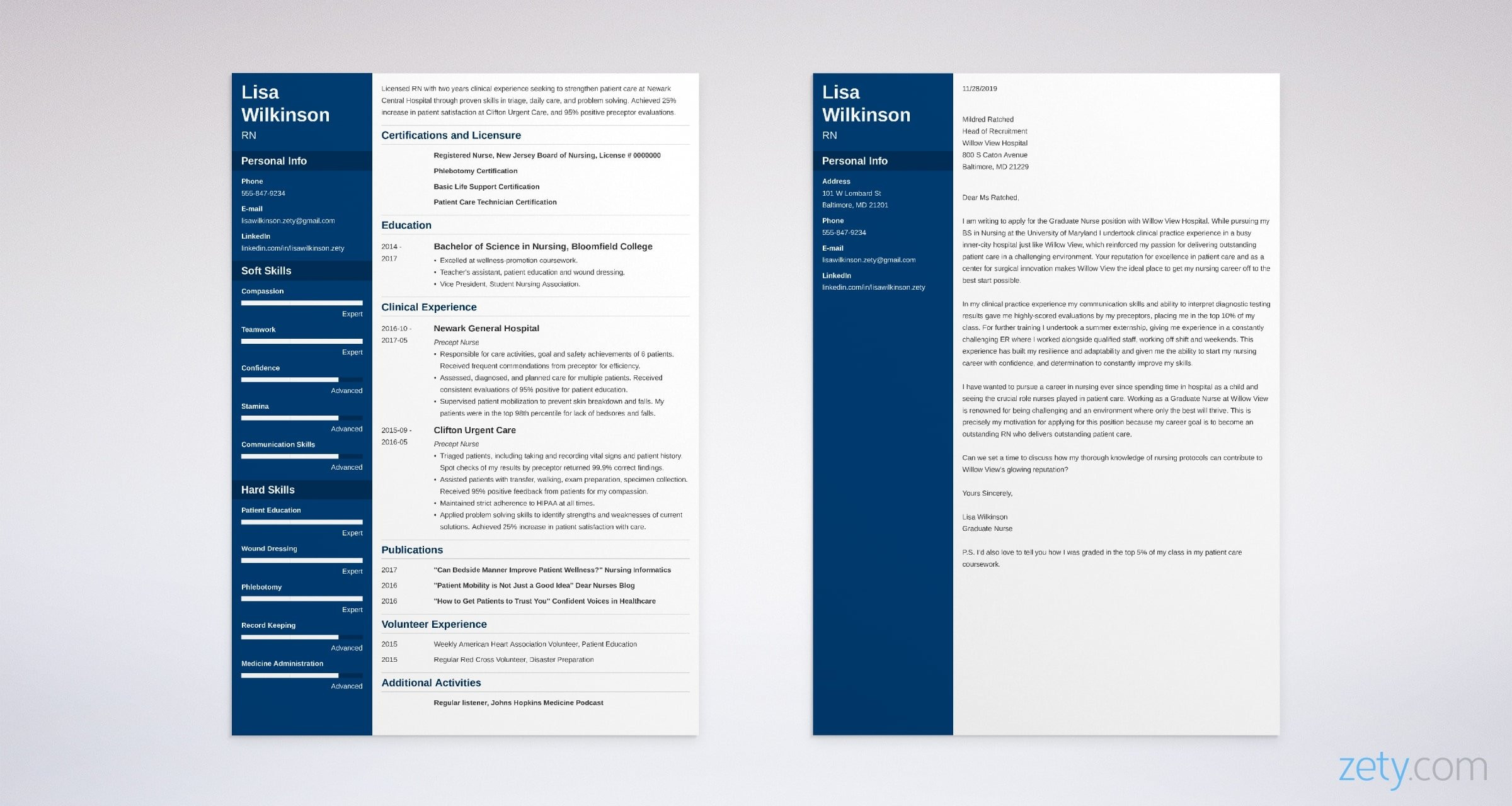 Sample Cover Letter for Graduate Nurse Resume Nursing Cover Letter: New Grad Rn Cover Letter Templates