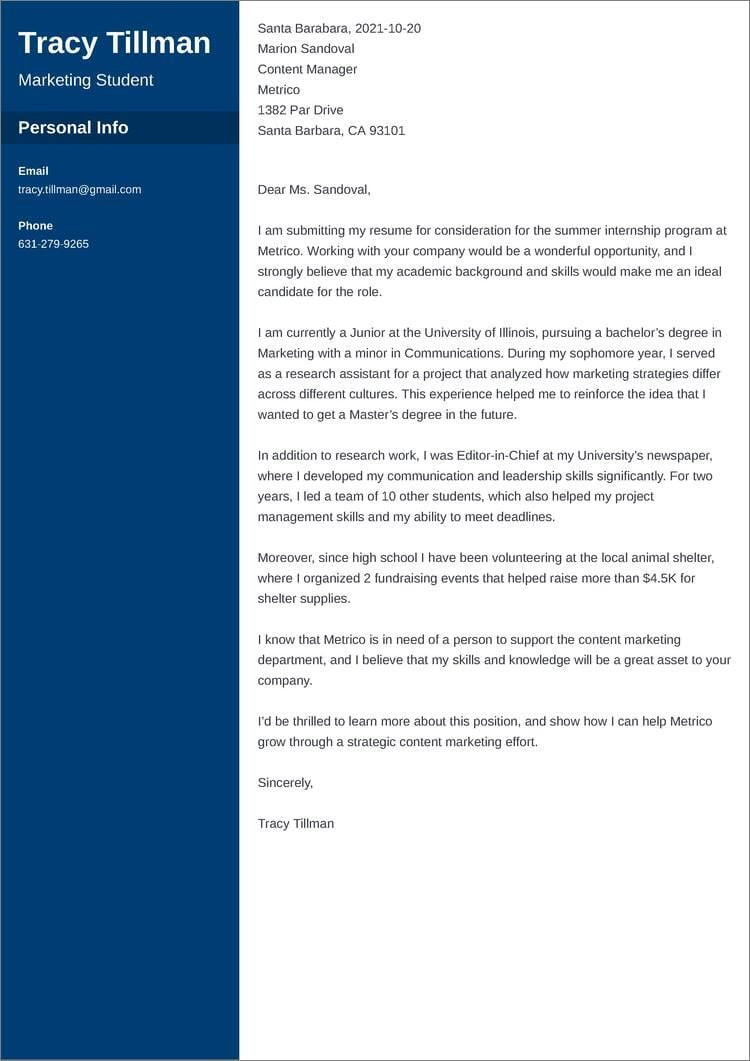 Sample Email to Prospective Job Including Resume and Cover Letter Best Short Cover Letter Samples for 2022 (lancarrezekiqwriting Guide)