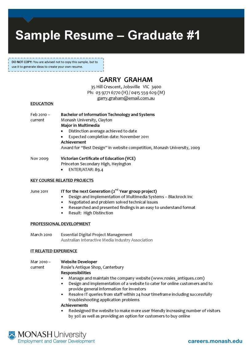 Sample Of A 2023 General Resume B.sc Resume Examples – 2022-2023 Studychacha