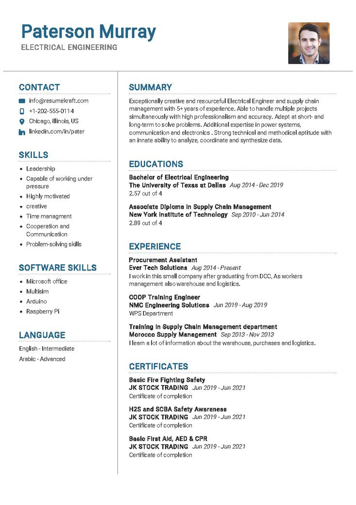 Sample Of A Professional Resume for Free 100 Professional Resume Samples for 2020