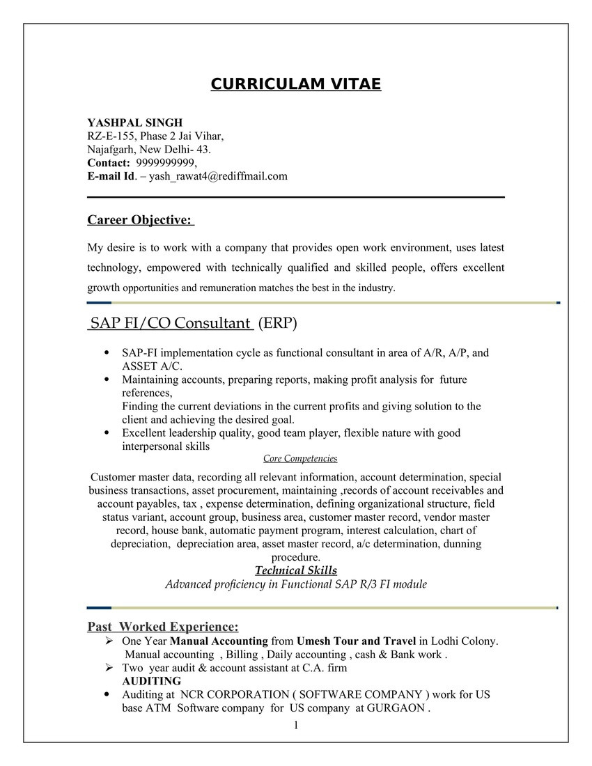 Sample Of Good Resume for Intermediate General Accountant 20lancarrezekiq Accountant Resume Cv format In Word (.docx) Free Download