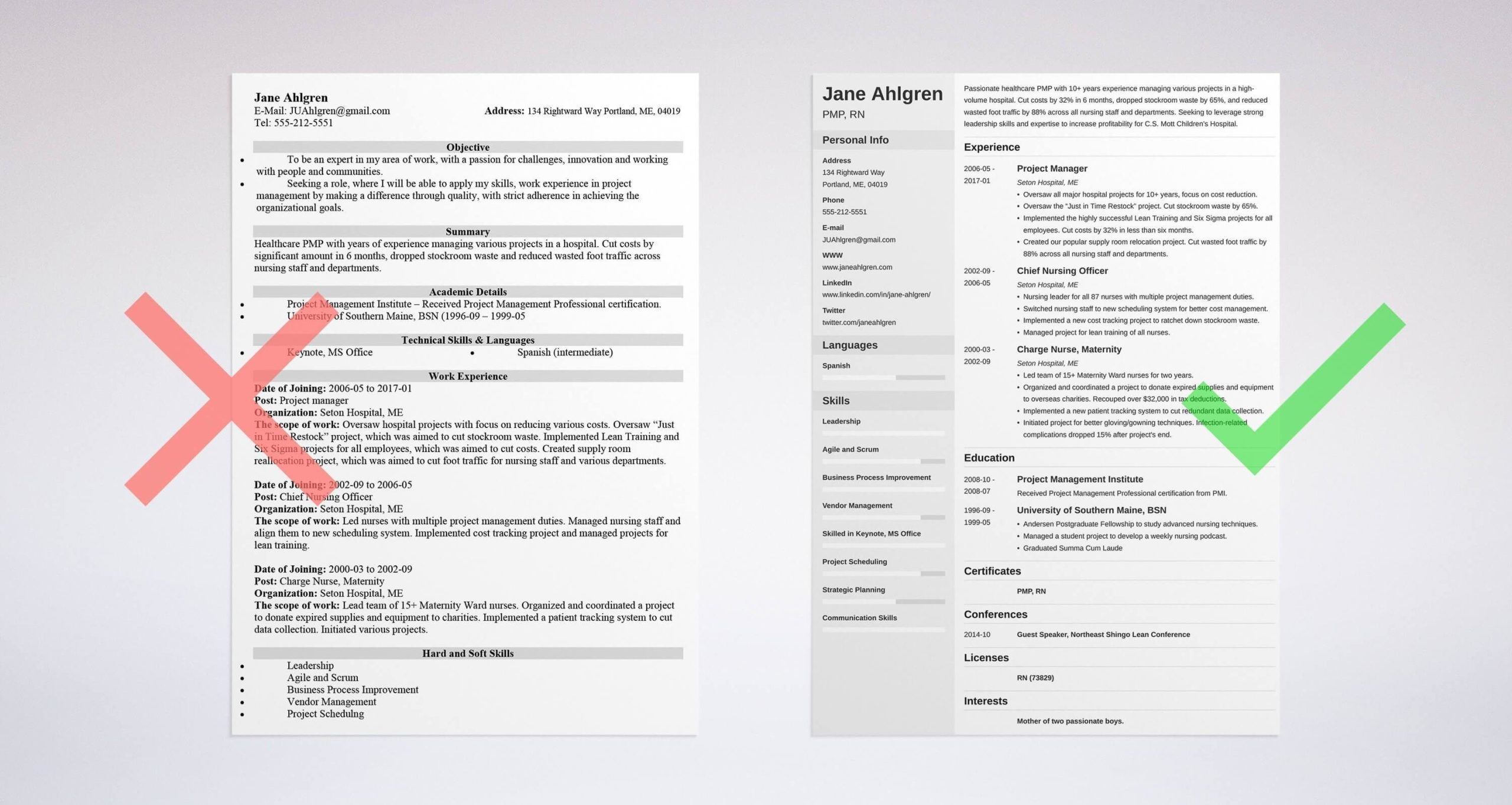 Sample Of Great Project Manager Resume Project Manager (pm) Resume / Cv Examples (template for 2022)