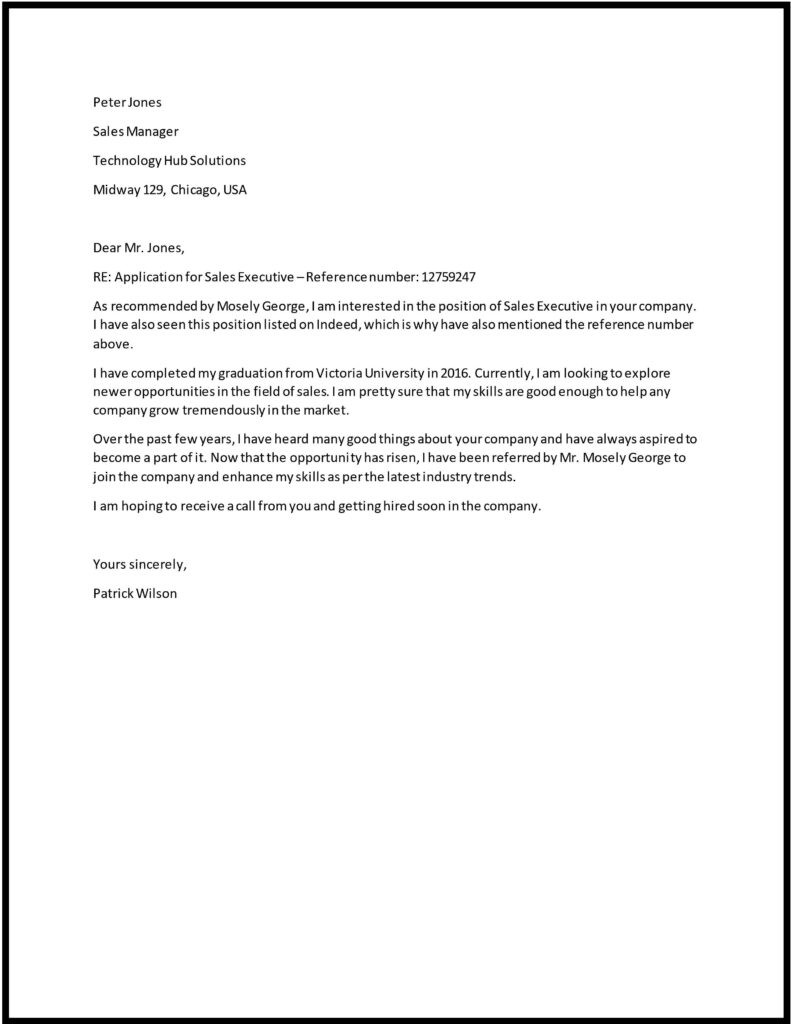 Sample Referral Cover Letter for Resume How to Mention Referral In Cover Letter: Tips to Consider In 2021 Sample Referral Cover Letter for Resume How to Mention Referral In Cover Letter: Tips to Consider In 2021