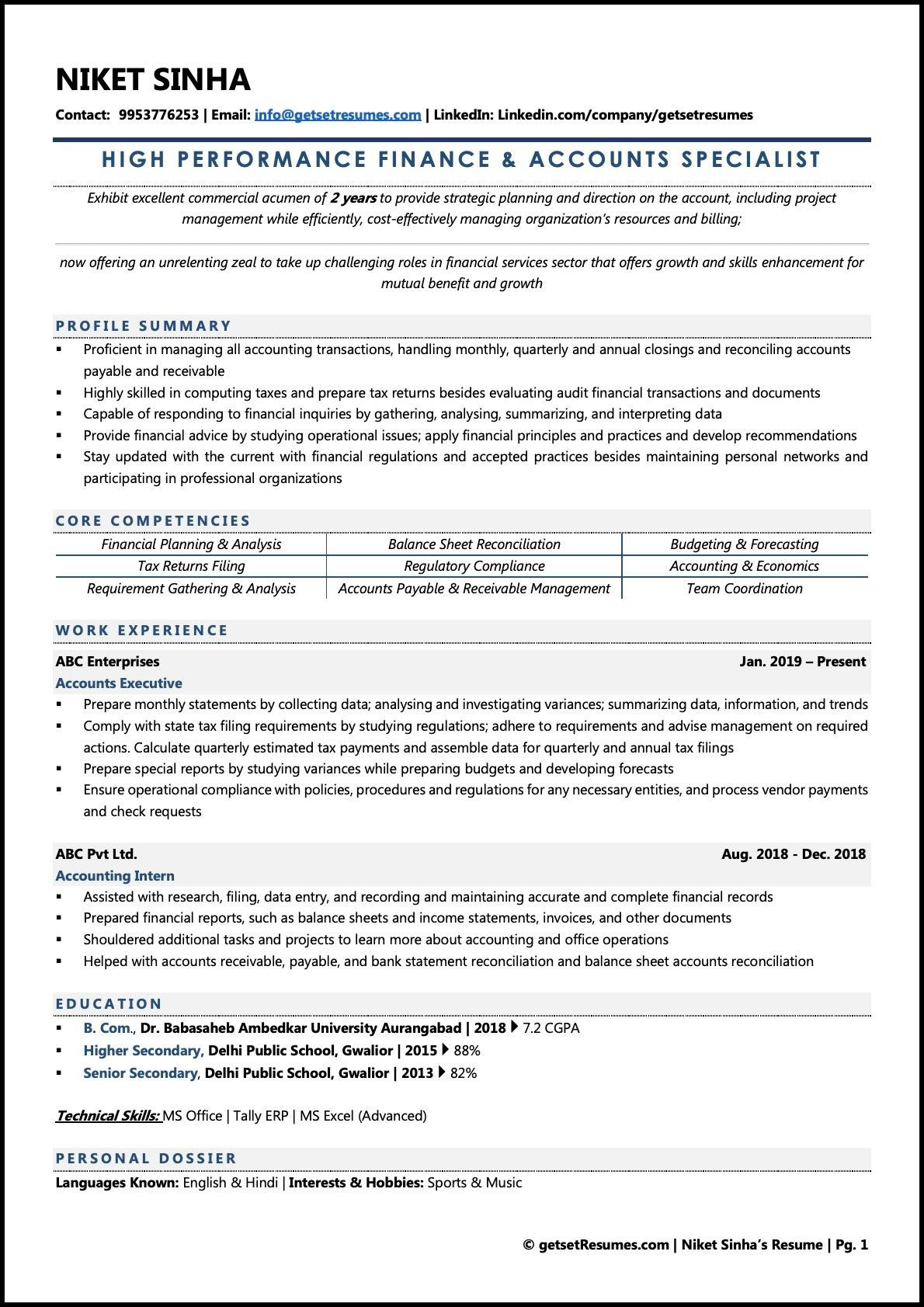 Sample Resume for Mutual Fund Operations In India Accounts Executive Resume Examples & Template (with Job Winning Tips) Sample Resume for Mutual Fund Operations In India Accounts Executive Resume Examples & Template (with Job Winning Tips)