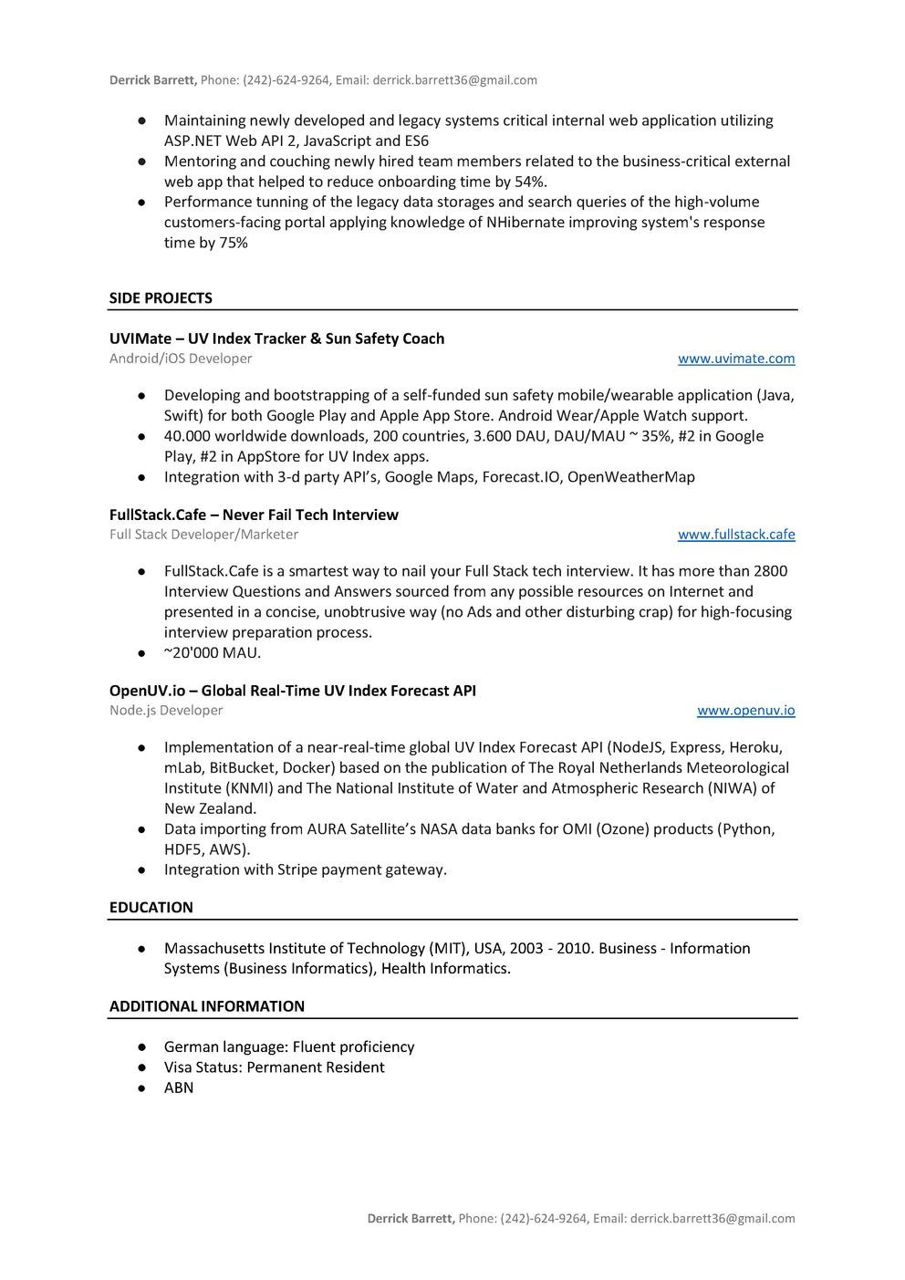 Sample Resume for Net Developer with 2 Years Experience 101-developer-resume-cv-templates/net-developer-resume-sample.md …
