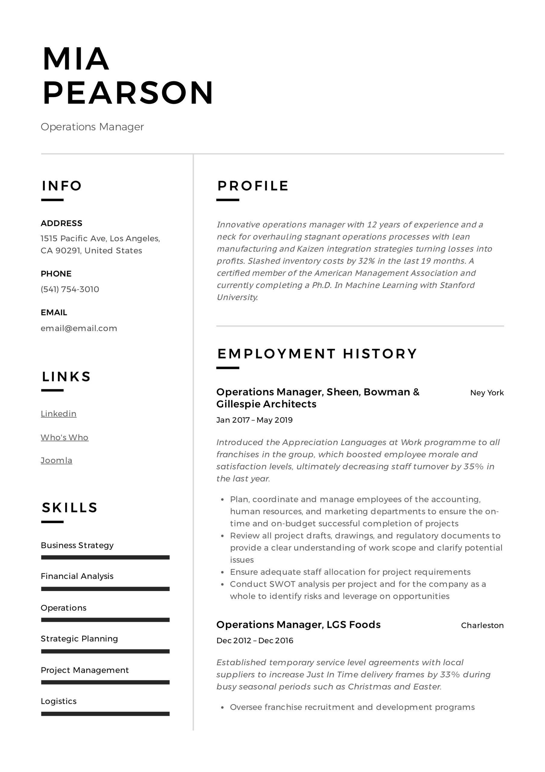 Sample Resume for Professional Sports Player Turned Business Executive Operations Manager Resume & Writing Guide  12 Examples Pdf