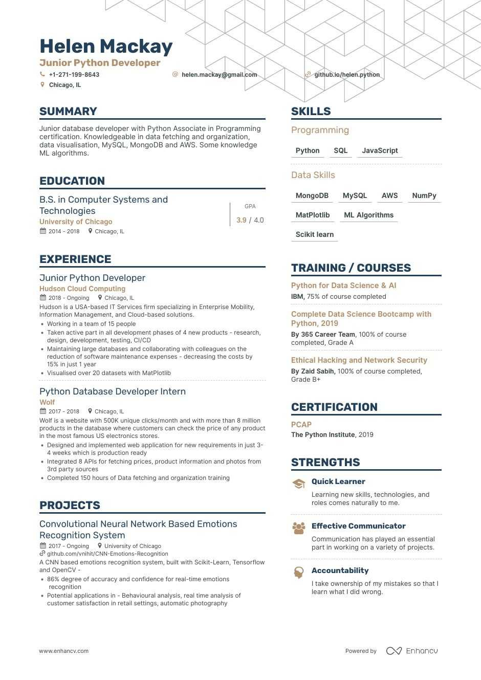 Sample Resume for Python Developer for 2 Years Experience Professional Python Developer Resume Examples & Guide for 2021 Sample Resume for Python Developer for 2 Years Experience Professional Python Developer Resume Examples & Guide for 2021