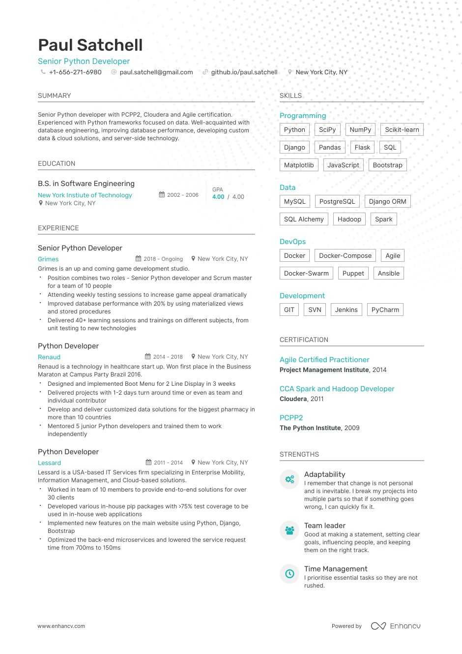 Sample Resume for Python Developer for 2 Years Experience Professional Python Developer Resume Examples & Guide for 2021 Sample Resume for Python Developer for 2 Years Experience Professional Python Developer Resume Examples & Guide for 2021
