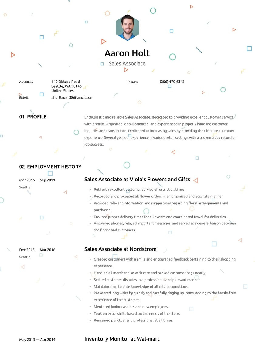 Sample Resume Sales associate Clothing Store Sales associate Resume Examples & Writing Tips 2022 (free Guide)