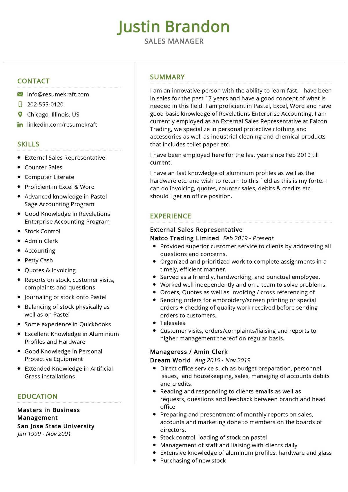 Samples Of Good Vp Sales Resumes Sales Manager Resume Sample 2022 Writing Tips – Resumekraft