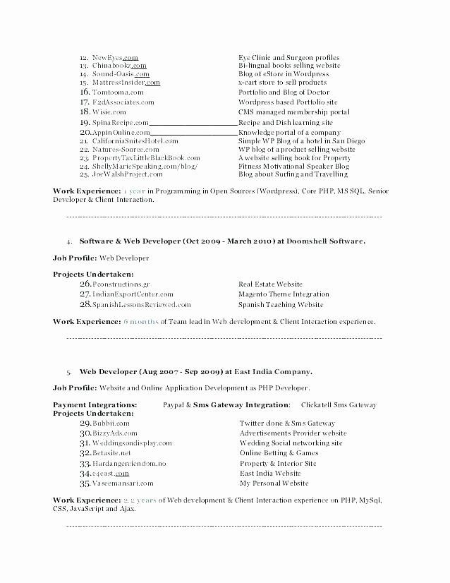 System Administrator Sample Resume 3 Years Experience √ 20 Java Developer Resume 3 Years Experience In 2020