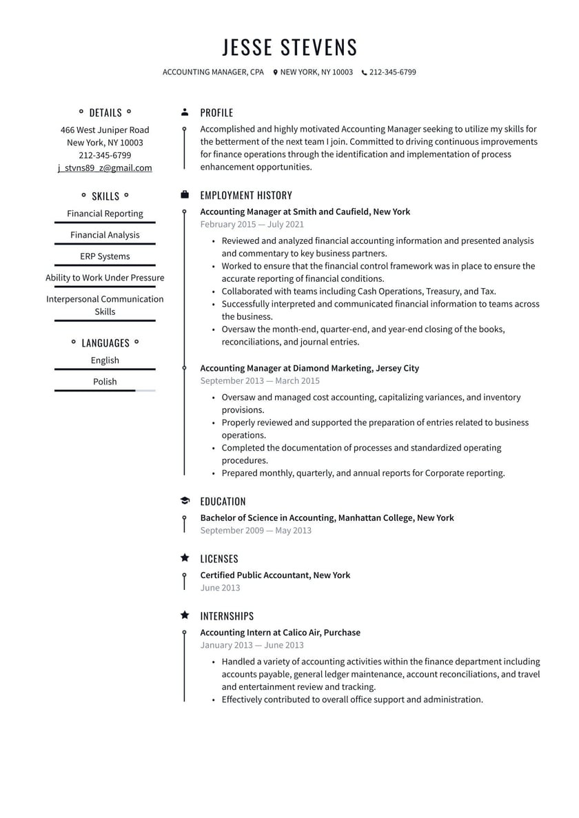 25 Year In Finance Sample Resume Accounting and Finance Resume Examples & Writing Tips 2022 (free