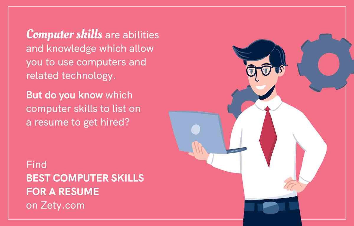 Basic Computer Skills On Resume Sample top Computer Skills Examples for A Resume [lancarrezekiqsoftware List]