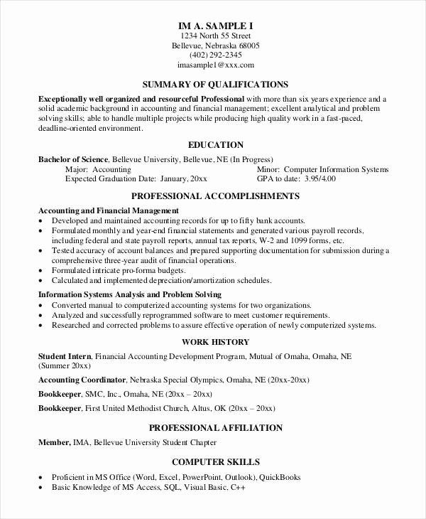Expected to Graduate In Resume Sample Resume Expected Graduation format Best Resume Examples