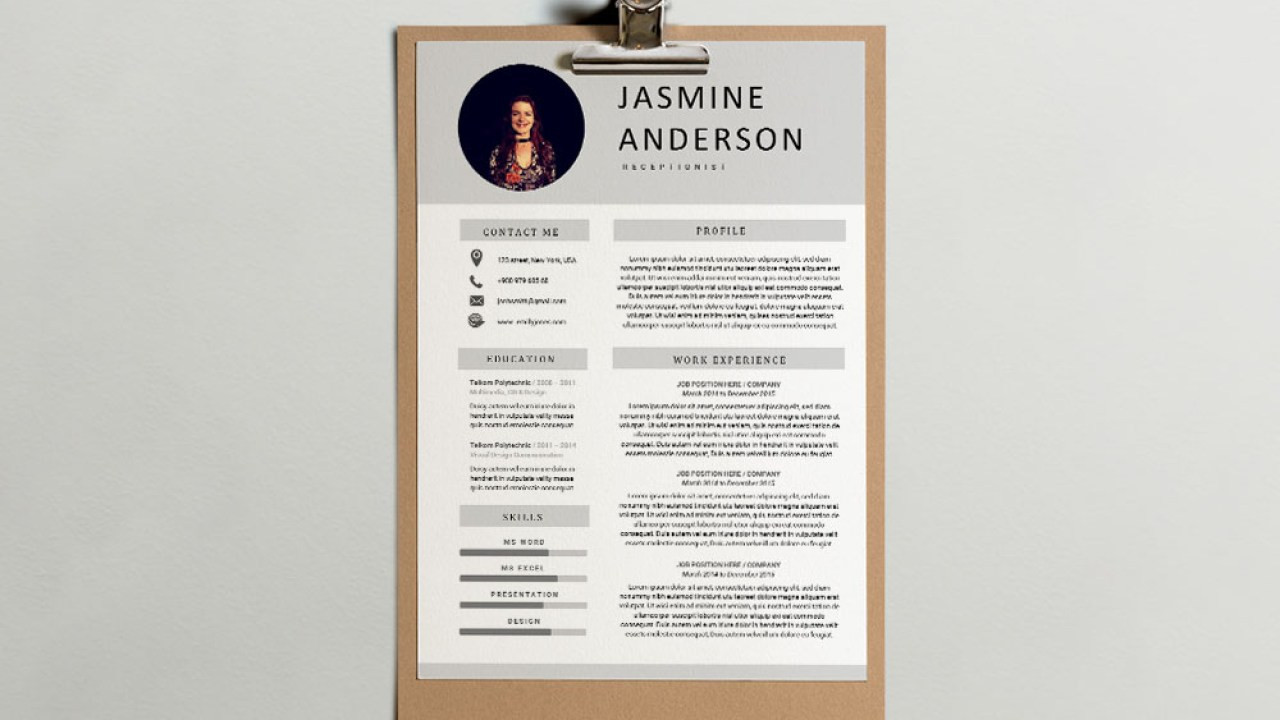 Free Sample Resume for A Receptionist Free Receptionist Resume Template for Job Seeker