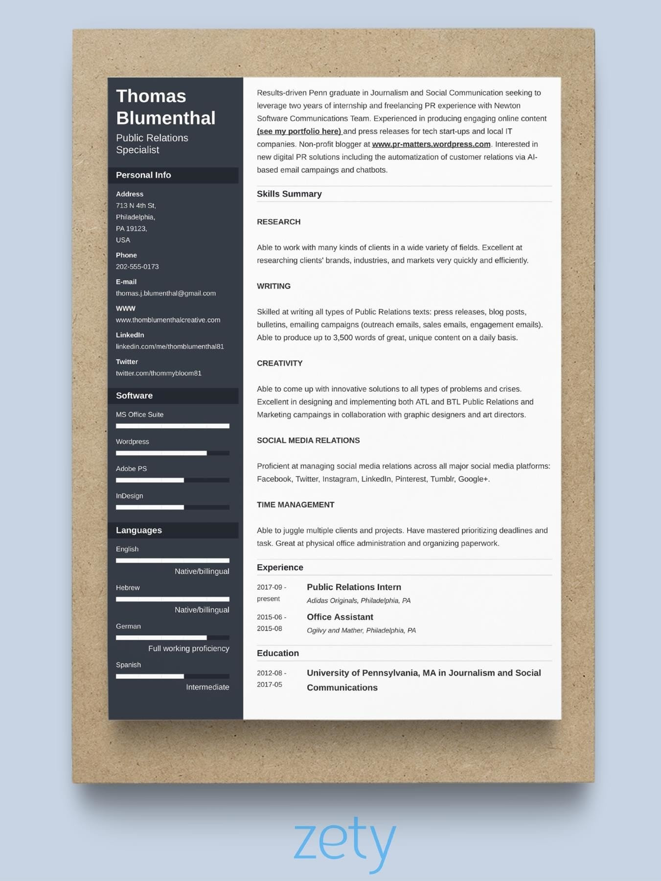 Latest Resume Samples for Experienced Candidates the 3 Best Resume formats to Use In 2022 (examples)