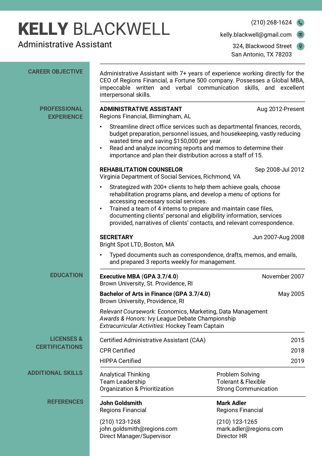 Oral and Interpersonal Communication On Resume Sample Resume Template 1d Rc CurrÃ­culo