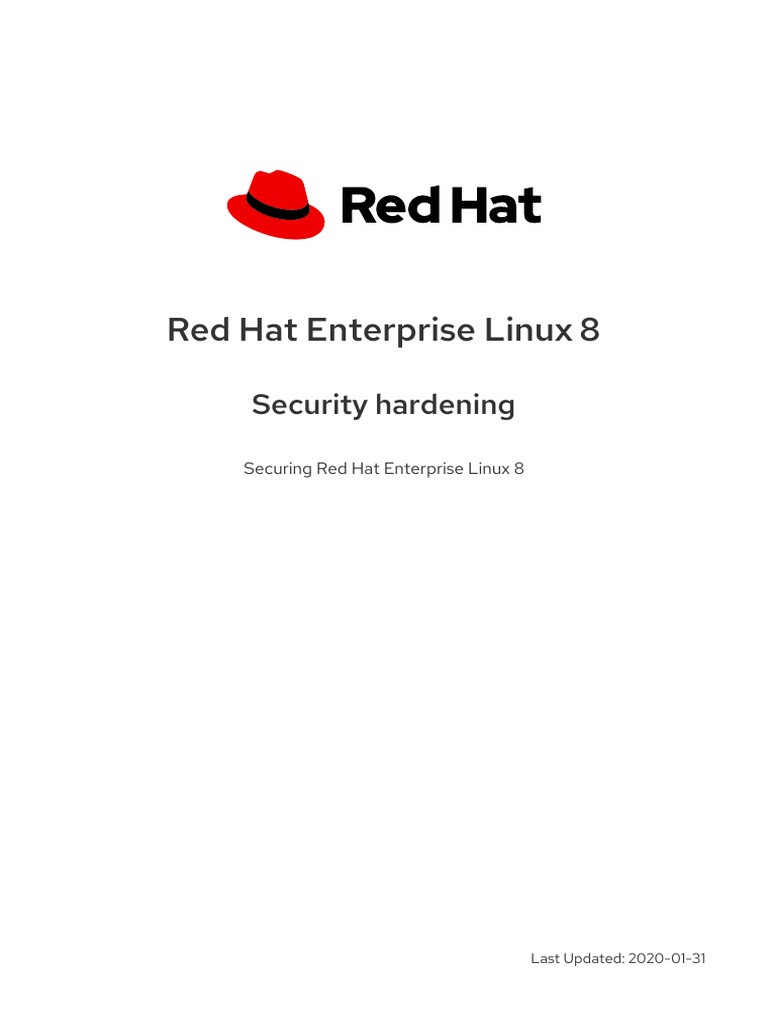 Red Hat Linux Syslogs Resume Sample Red Hat Enterprise Linux-8-security Hardening-en-us Pdf …