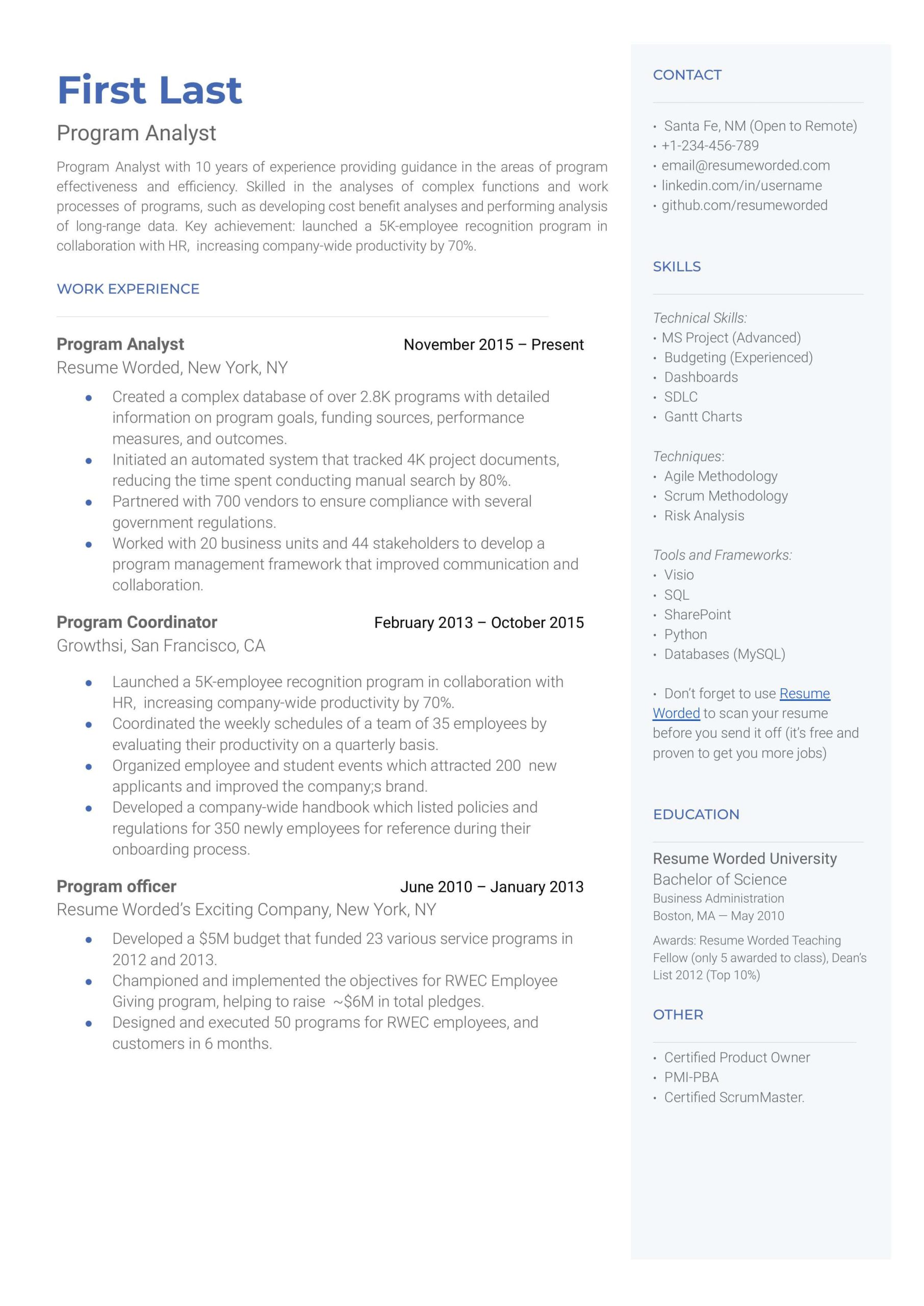Resume Sample for Basing It In Job Environment 4 Risk Management Resume Examples for 2022 Resume Worded