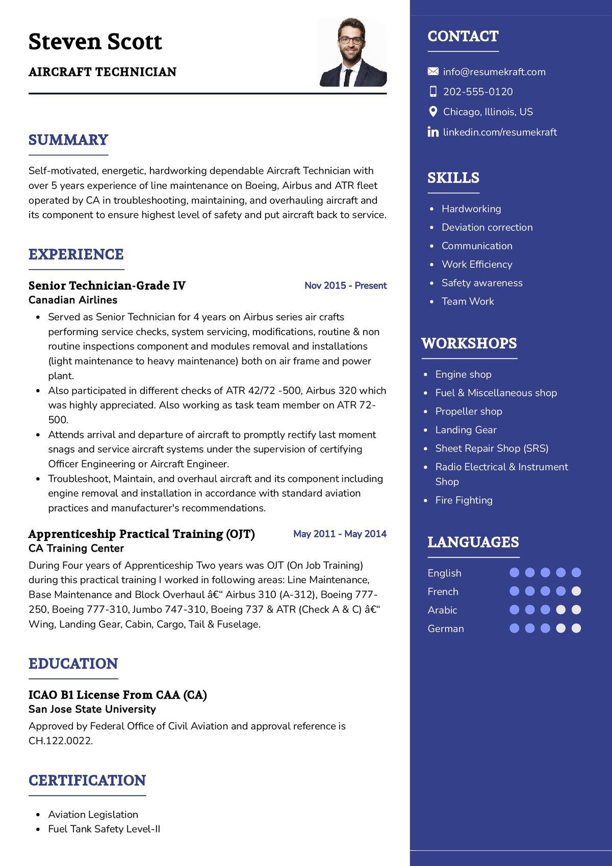 Resume Sample for Boeing Executive Administrative assistant Aircraft Technician Resume Example 2022 Writing Tips – Resumekraft