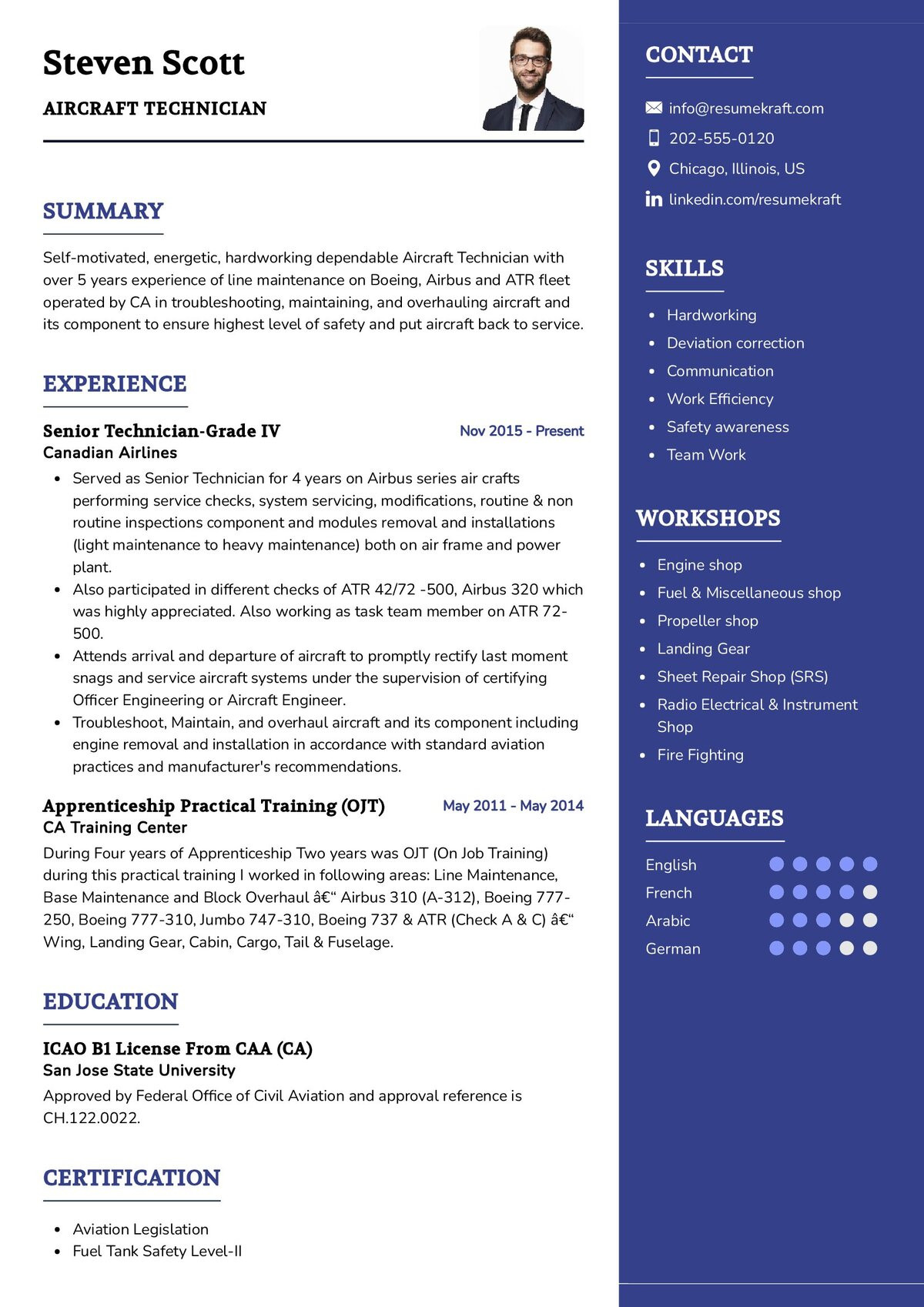 Resume Sample for Boeing Executive Administrative assistant Aircraft Technician Resume Example 2022 Writing Tips – Resumekraft