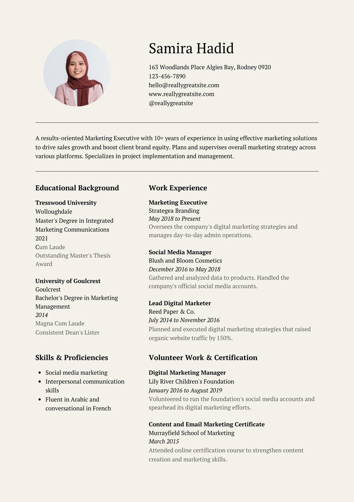 Sample 2 Page Digital Sales Resume Free Printable Resume Templates You Can Customize Canva
