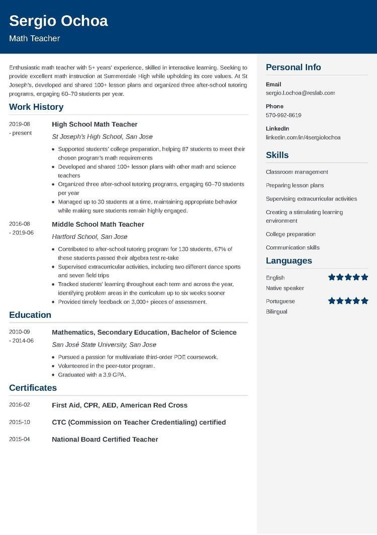 Sample 3k assistant Preschool Teacher Resume Math Teacher Resumeâsample and 25lancarrezekiq Writing Tips