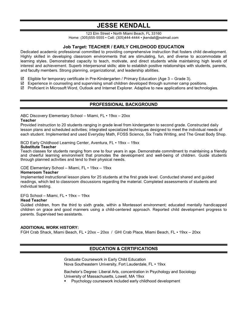 Sample Middle School Math Teacher Resume Teacher-cv-sampleteacher-cv-template-lessons-pupils-teaching-job …