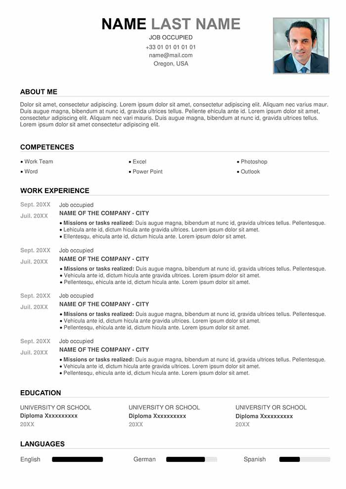 Sample Of Perfect Resume for Job Application Perfect Resume Example Download for Free