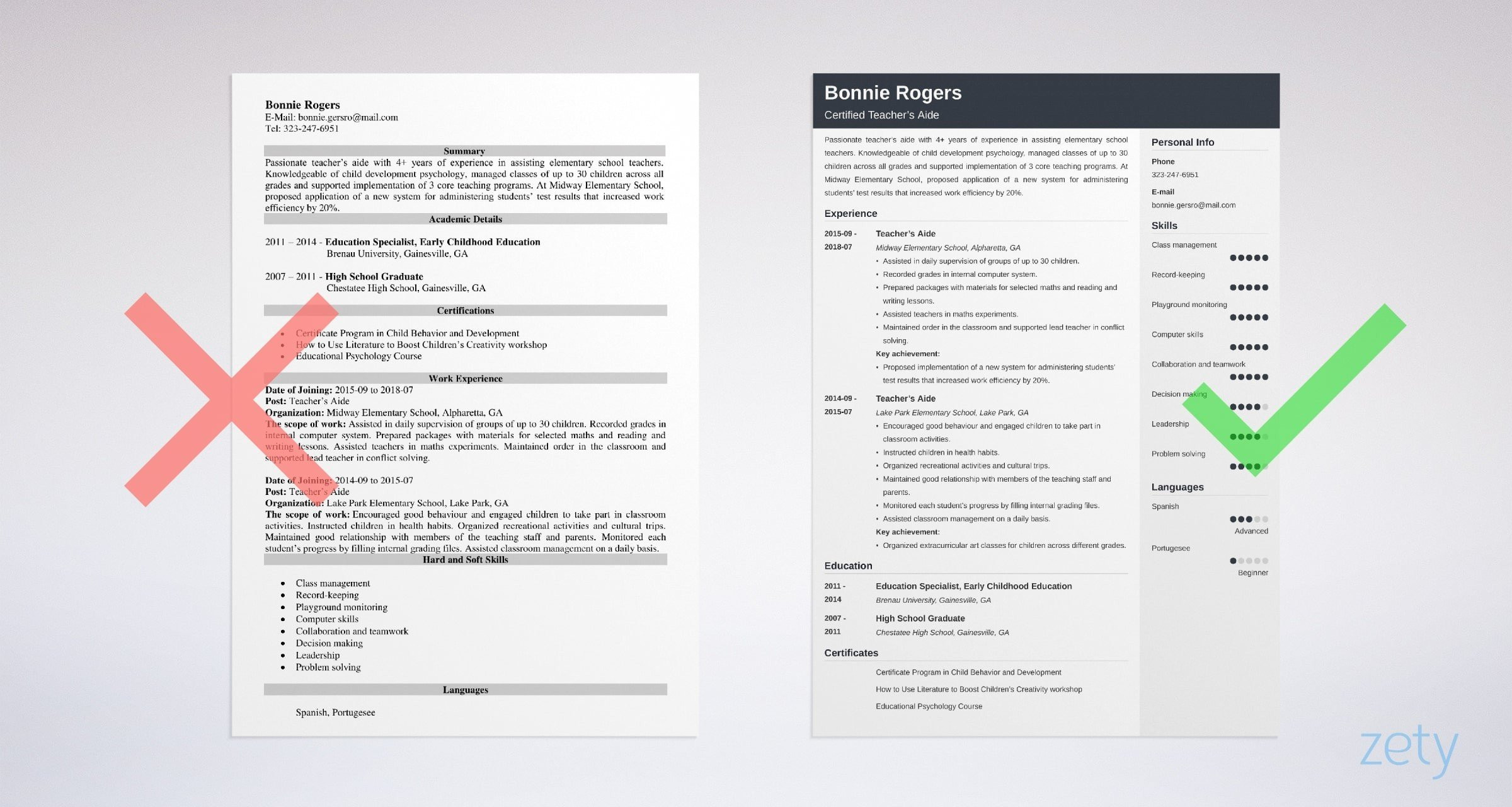 Sample Resume for A Teacher Aide Teacher’s Aide Resume Sample [lancarrezekiqjob Description & Skills]