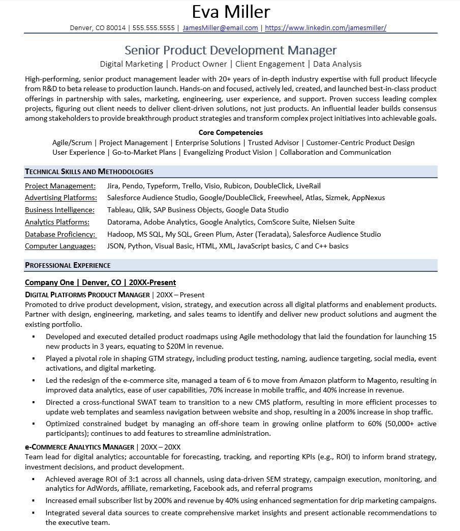 Sample Resume for A Team Leader Position Leadership Resume Sample Monster.com
