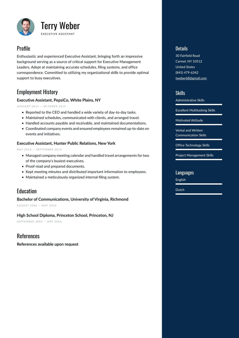 Sample Resume for Executive assistant to Director Executive assistant Resume Examples & Writing Tips 2022 (free Guide) Sample Resume for Executive assistant to Director Executive assistant Resume Examples & Writing Tips 2022 (free Guide)