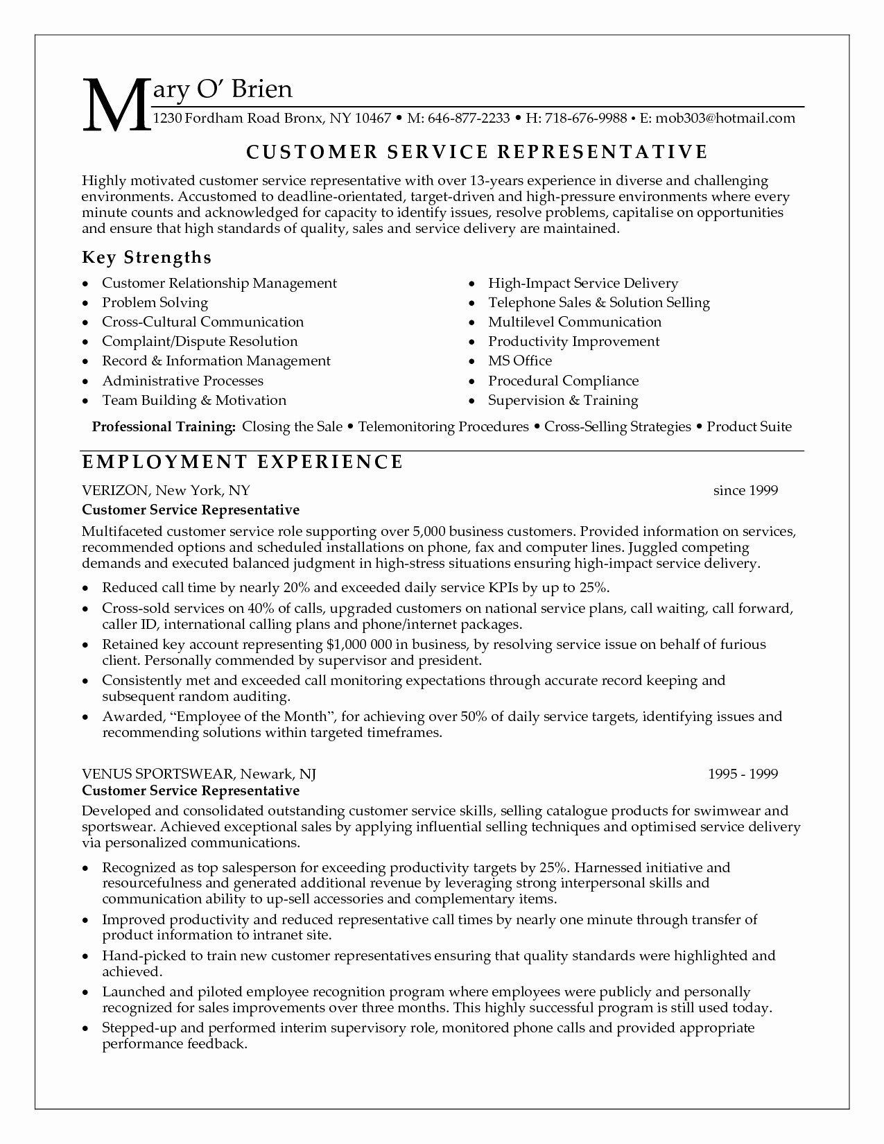 Sample Resume Objectives Customer Service Manager Customer Service Resume Examples Customer Service Resume …
