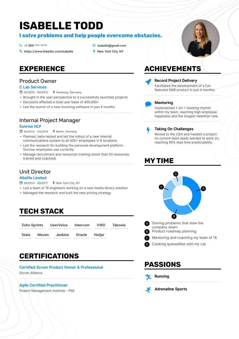 Sample Resume Of A Co Founder Ceo Resume: Tips and Tricks for Writing A Job-winning Resume