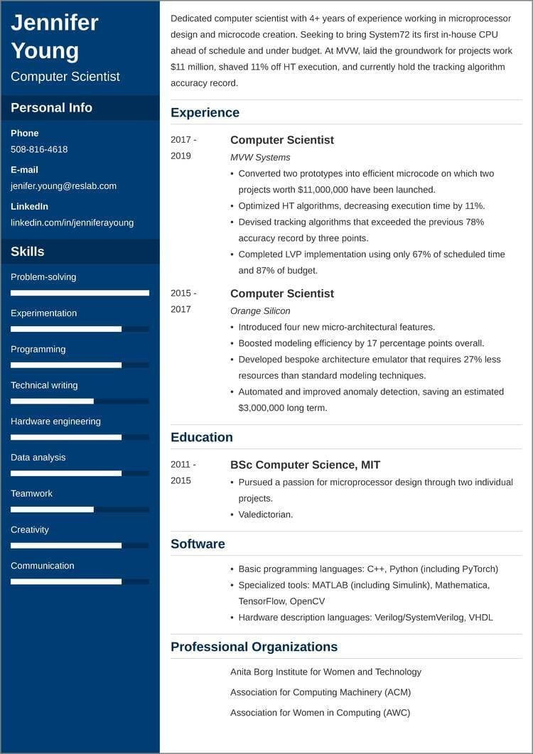 Sample Resume Science Standards and Instruction Science Resume Templates (lancarrezekiqcv Examples for Scientist)