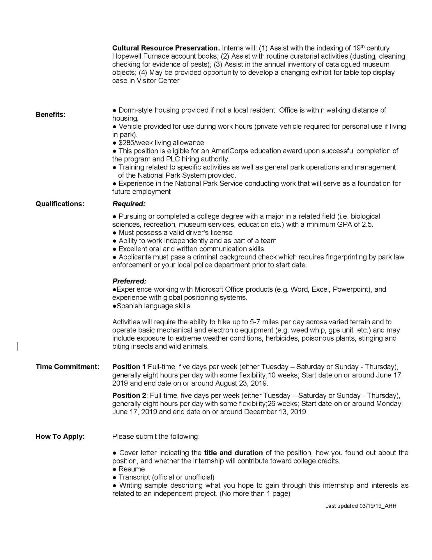 Americorps National and State Resume Sample Environmental and Resource Economics Talk Of townsend