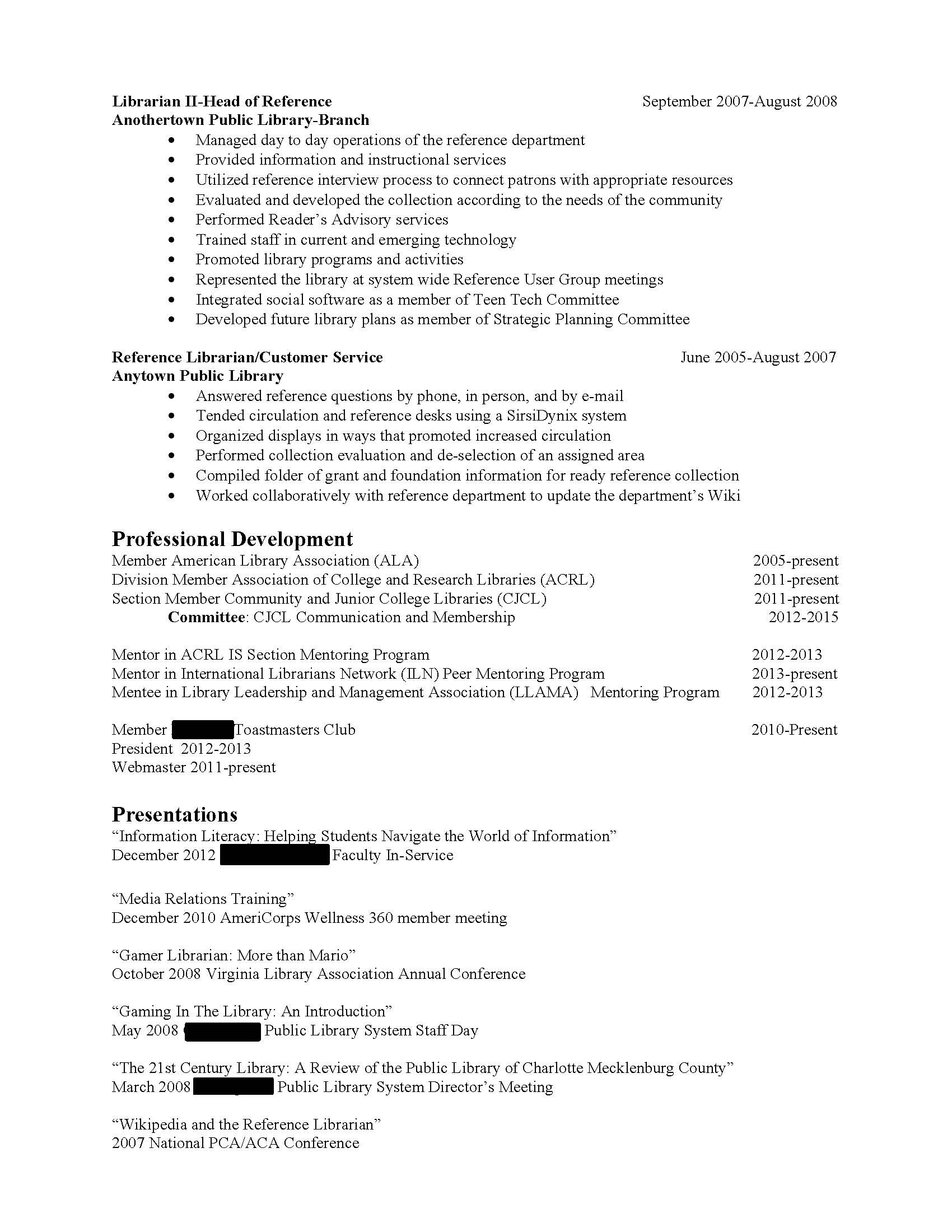 Americorps National and State Resume Sample Resume Review Hiring Librarians Page 6