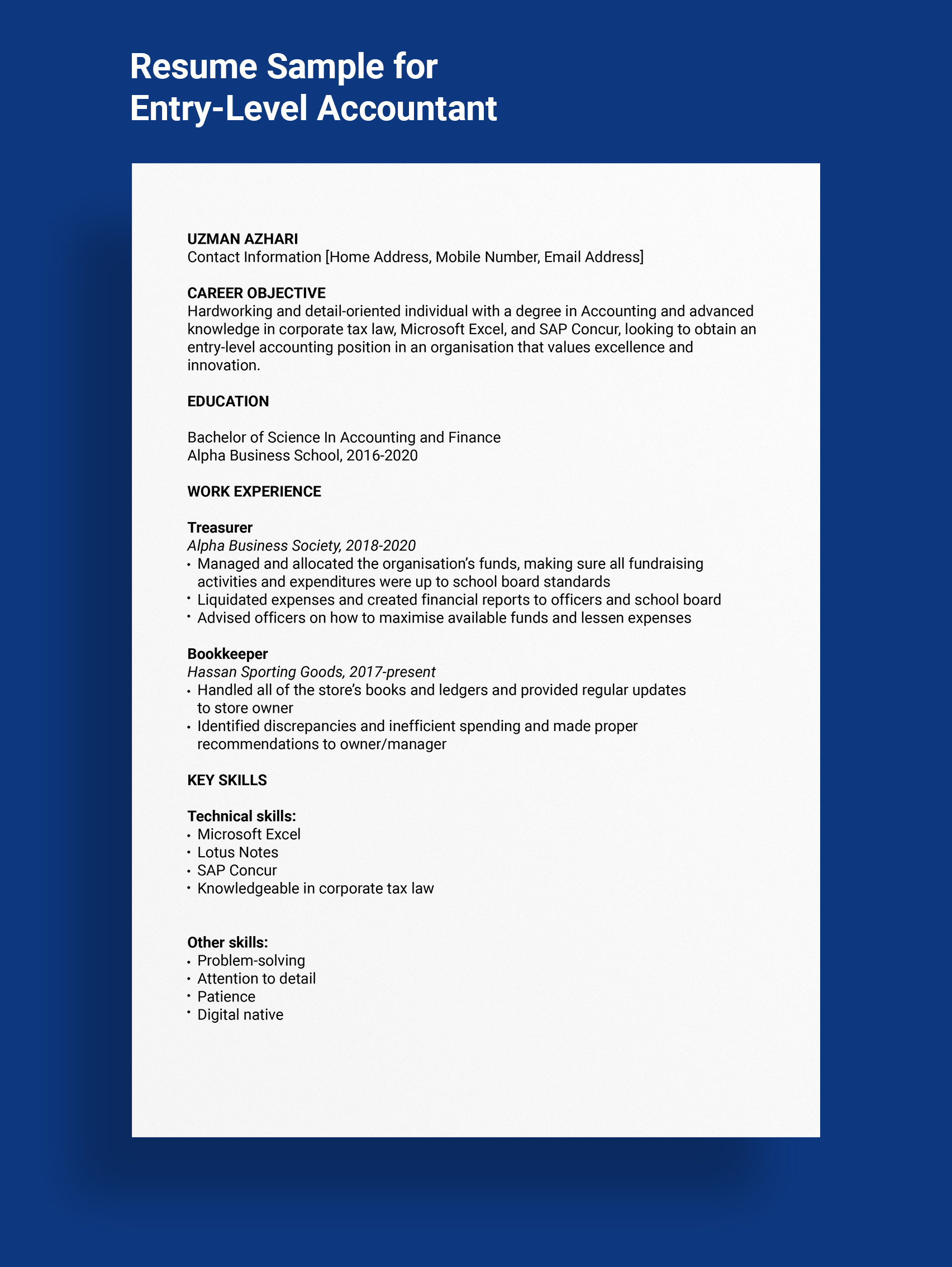 Bassc Entry Level Accounting Resume Sample 3 Things You Need to Have In Your Entry-level Accountant Resume …