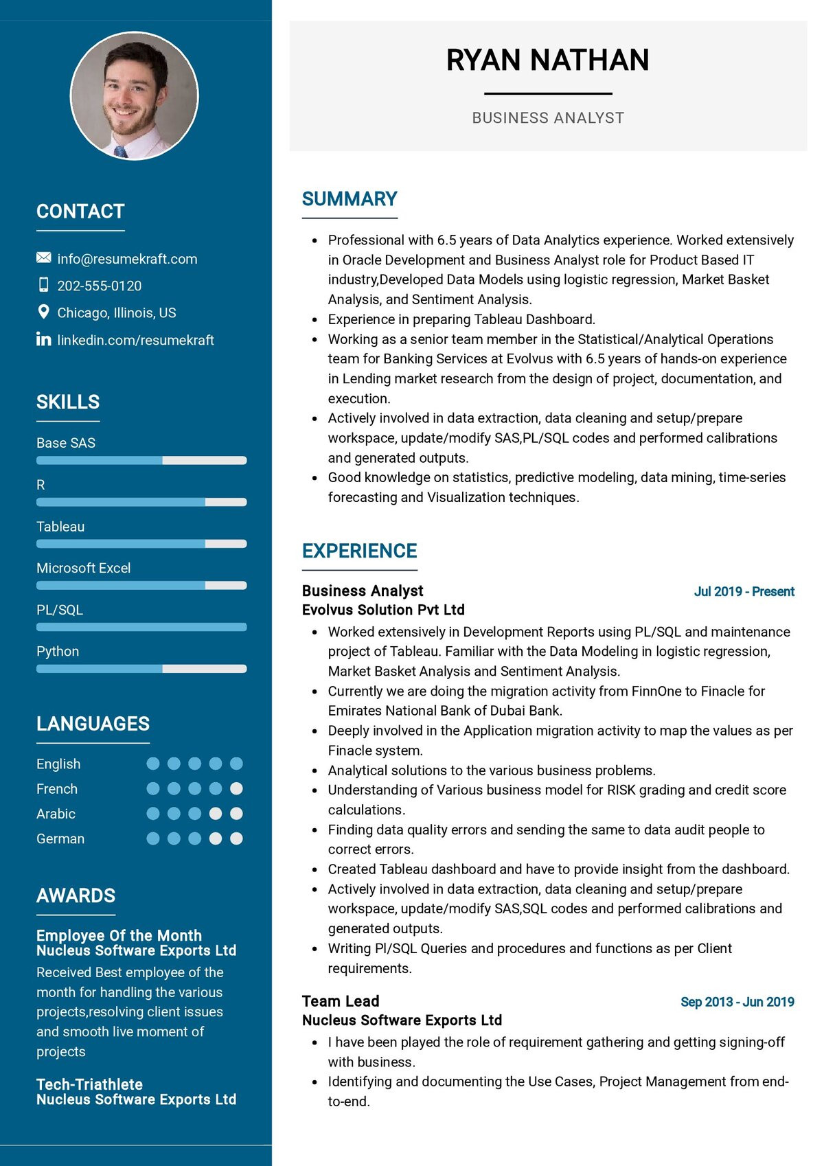 Business Analyst with Gap Analysis Experience Sample Resume Business Analyst Resume Template 2022 Writing Tips – Resumekraft