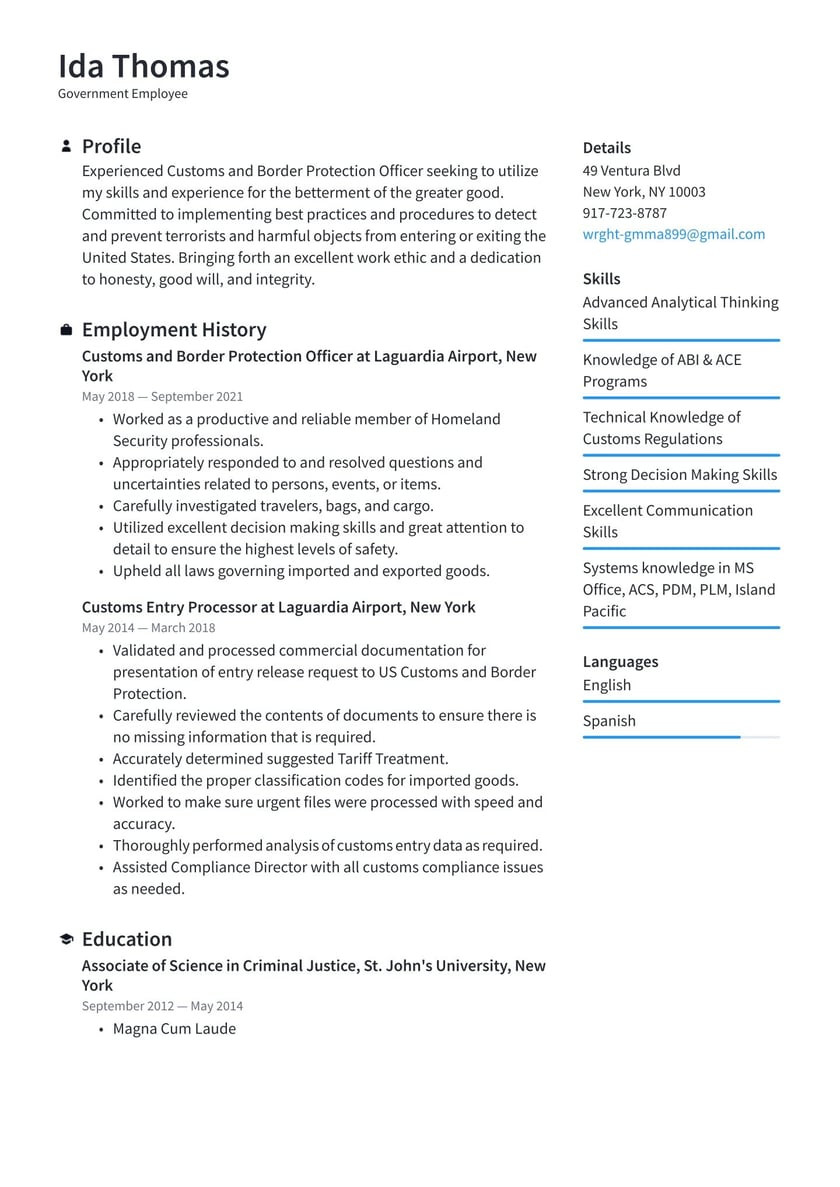 Employment Agency Jobs On Resume Samples Government Resume Examples & Writing Tips 2022 (free Guide) Employment Agency Jobs On Resume Samples Government Resume Examples & Writing Tips 2022 (free Guide)